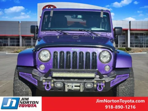 Photos of 2017 Jeep Wrangler Unlimited Sahara for sale in Tulsa, OK at Jim Norton Toyota