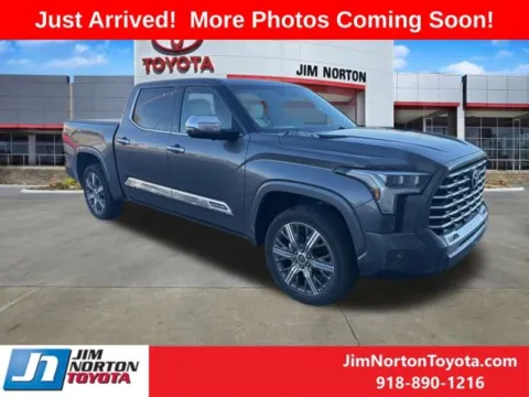 Gray 2022 Toyota Tundra Hybrid Capstone for sale in Tulsa, OK