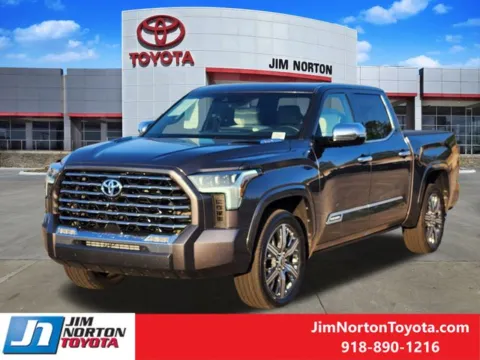 Another view of 2022 Toyota Tundra Hybrid Capstone for sale in Tulsa, OK at Jim Norton Toyota