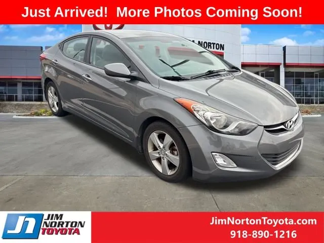 Gray 2013 Hyundai Elantra GLS for sale in Tulsa, OK