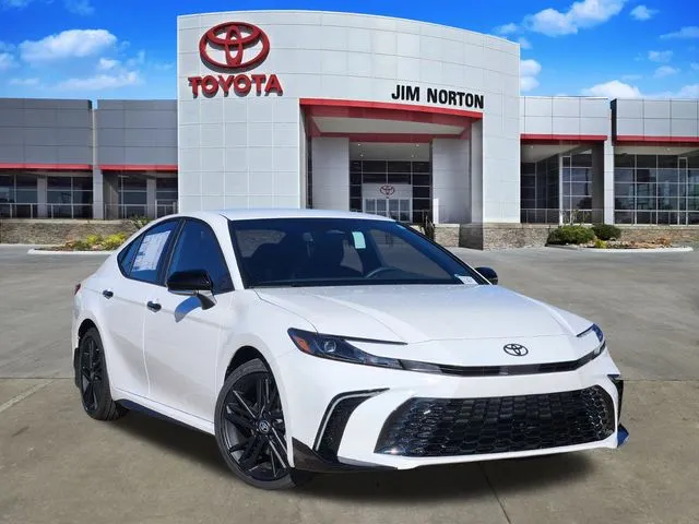 White 2026 Toyota Camry SE Nightshade for sale in Tulsa, OK