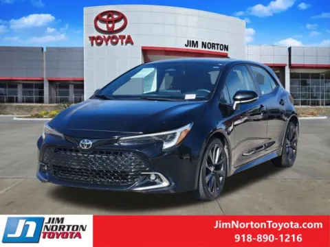 Another view of 2023 Toyota Corolla Hatchback XSE for sale in Tulsa, OK at Jim Norton Toyota