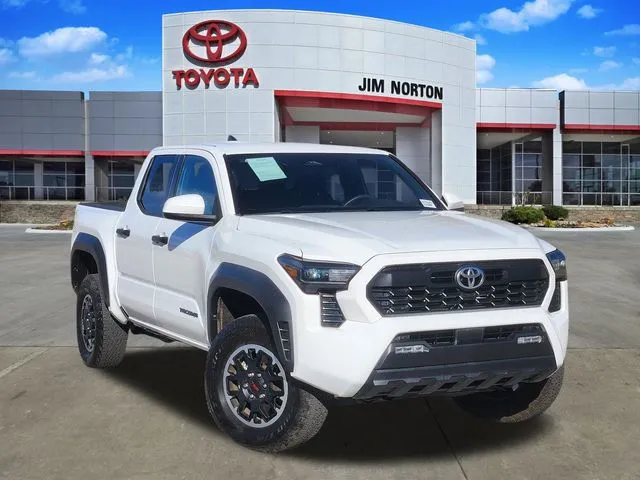 White 2024 Toyota Tacoma TRD Off-Road for sale in Tulsa, OK