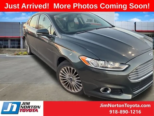 Gray 2016 Ford Fusion Titanium for sale in Tulsa, OK