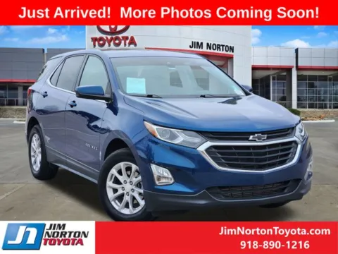 Blue 2020 Chevrolet Equinox LT for sale in Tulsa, OK