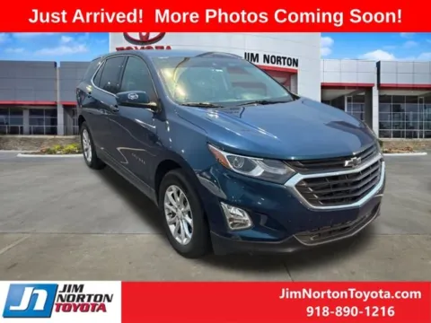Blue 2020 Chevrolet Equinox LT for sale in Tulsa, OK