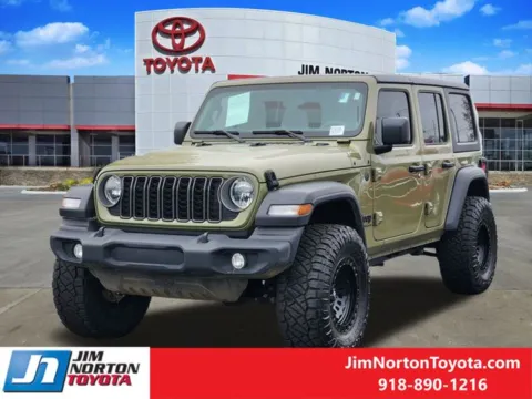 Another view of 2025 Jeep Wrangler Sport for sale in Tulsa, OK at Jim Norton Toyota