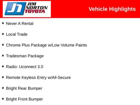 More photos of 2019 Ram 1500 Classic Tradesman at Jim Norton Toyota, OK