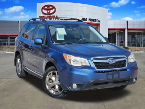 Blue 2015 Subaru Forester 2.5i Touring for sale in Tulsa, OK