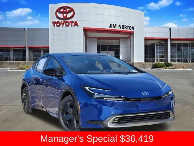 Blue 2026 Toyota Prius Plug-In Hybrid SE for sale in Tulsa, OK