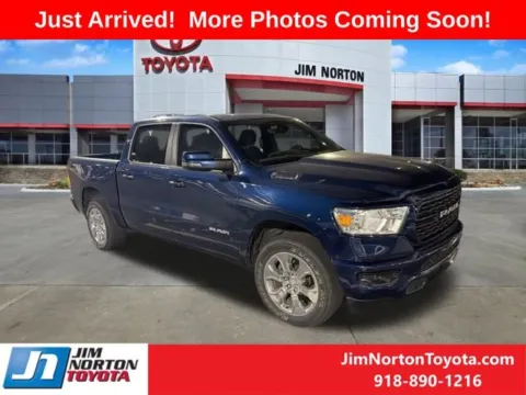 Blue 2023 Ram 1500 Big Horn/Lone Star for sale in Tulsa, OK