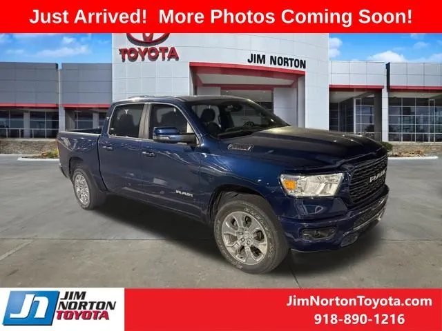 Blue 2023 Ram 1500 Big Horn/Lone Star for sale in Tulsa, OK