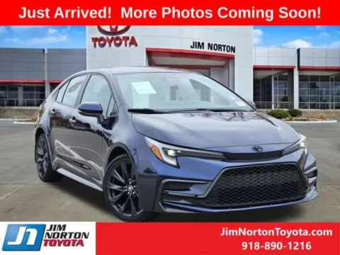 Blue 2024 Toyota Corolla SE for sale in Tulsa, OK