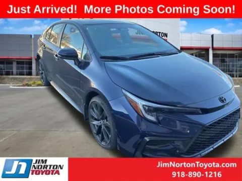 Blue 2024 Toyota Corolla SE for sale in Tulsa, OK