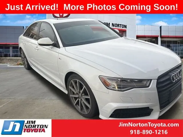 White 2017 Audi A6 2.0T Premium Plus for sale in Tulsa, OK
