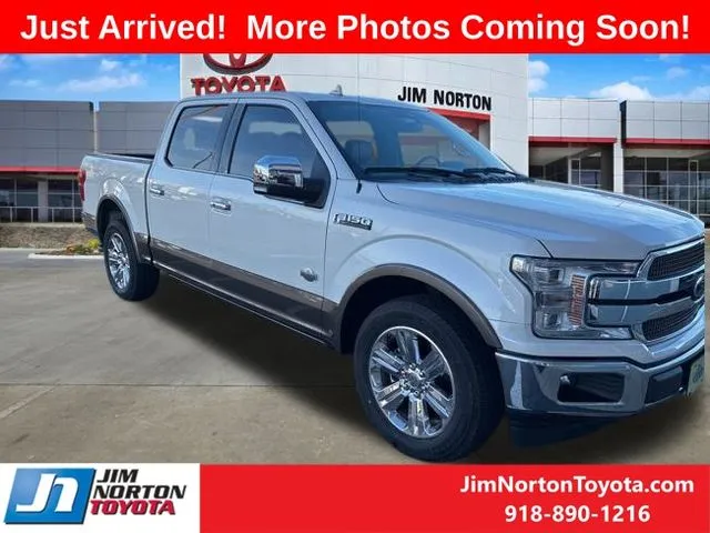 White 2018 Ford F-150 King Ranch for sale in Tulsa, OK