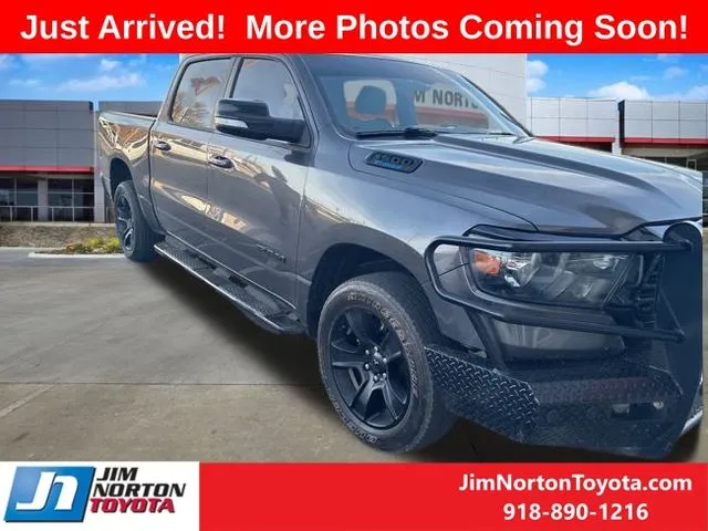 Gray 2022 Ram 1500 Big Horn/Lone Star for sale in Tulsa, OK