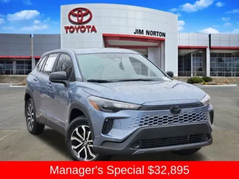 Black 2026 Toyota Corolla Cross Hybrid S for sale in Tulsa, OK