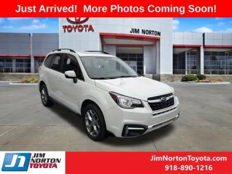White 2018 Subaru Forester 2.5i Touring for sale in Tulsa, OK