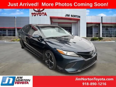Green 2018 Toyota Camry XSE V6 for sale in Tulsa, OK