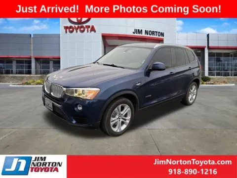 Blue 2017 BMW X3 xDrive35i for sale in Tulsa, OK