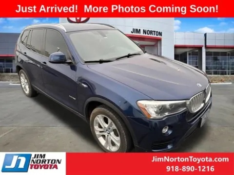 Blue 2017 BMW X3 xDrive35i for sale in Tulsa, OK