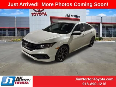 White 2020 Honda Civic Sport for sale in Tulsa, OK