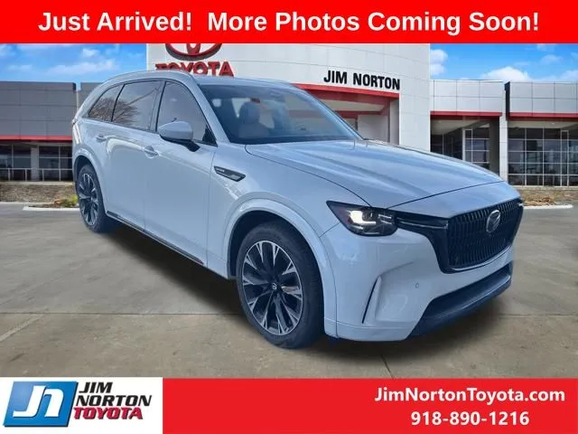 White 2024 Mazda CX-90 3.3 Turbo S Premium Plus for sale in Tulsa, OK