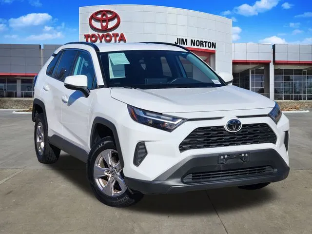 White 2024 Toyota RAV4 XLE for sale in Tulsa, OK