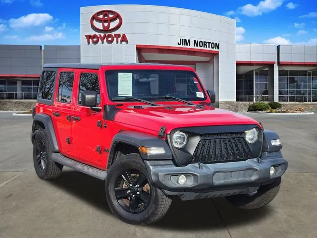 Red 2021 Jeep Wrangler Unlimited Sport Altitude for sale in Tulsa, OK