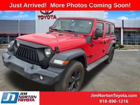 Photos of 2021 Jeep Wrangler Unlimited Sport Altitude for sale in Tulsa, OK at Jim Norton Toyota