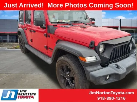 Red 2021 Jeep Wrangler Unlimited Sport Altitude for sale in Tulsa, OK