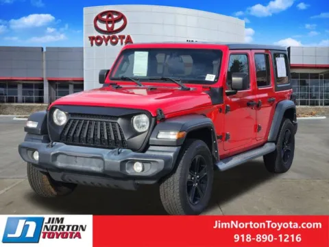 Another view of 2021 Jeep Wrangler Unlimited Sport Altitude for sale in Tulsa, OK at Jim Norton Toyota