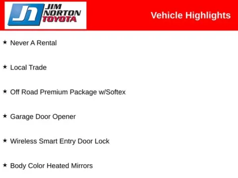 More photos of 2021 Toyota 4Runner TRD Off-Road Premium at Jim Norton Toyota, OK