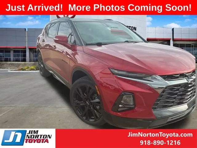 Red 2022 Chevrolet Blazer RS for sale in Tulsa, OK