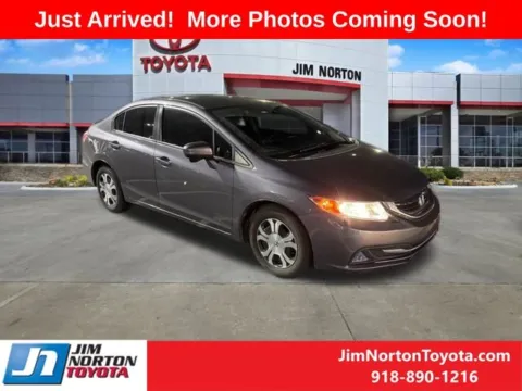Silver 2015 Honda Civic Hybrid for sale in Tulsa, OK