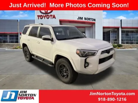 White 2023 Toyota 4Runner SR5 Premium for sale in Tulsa, OK