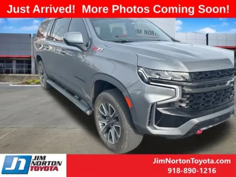 Gray 2021 Chevrolet Suburban Z71 for sale in Tulsa, OK