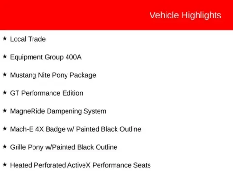 More photos of 2023 Ford Mustang Mach-E GT at Jim Norton Toyota, OK