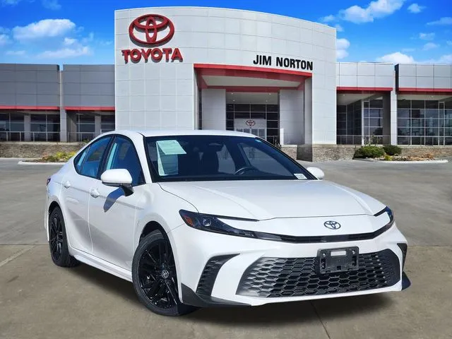 White 2025 Toyota Camry SE for sale in Tulsa, OK