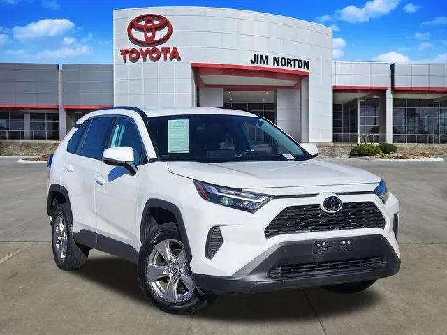 White 2024 Toyota RAV4 XLE for sale in Tulsa, OK