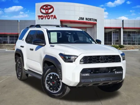 White 2025 Toyota 4Runner i-FORCE MAX Hybrid TRD Off Road for sale in Tulsa, OK