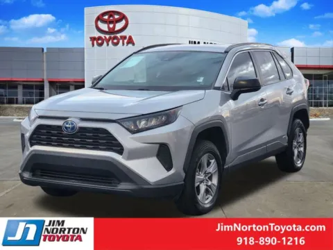 Another view of 2022 Toyota RAV4 Hybrid LE for sale in Tulsa, OK at Jim Norton Toyota