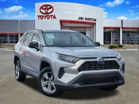 Silver 2022 Toyota RAV4 Hybrid LE for sale in Tulsa, OK