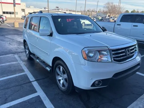White 2014 Honda Pilot Touring for sale in Tulsa, OK