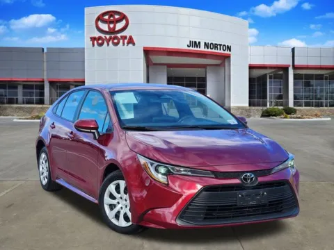 Red 2024 Toyota Corolla LE for sale in Tulsa, OK