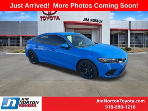 Blue 2024 Honda Civic Sport Touring for sale in Tulsa, OK