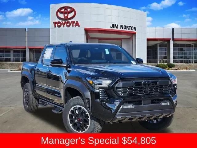 Black 2026 Toyota Tacoma TRD Off-Road for sale in Tulsa, OK