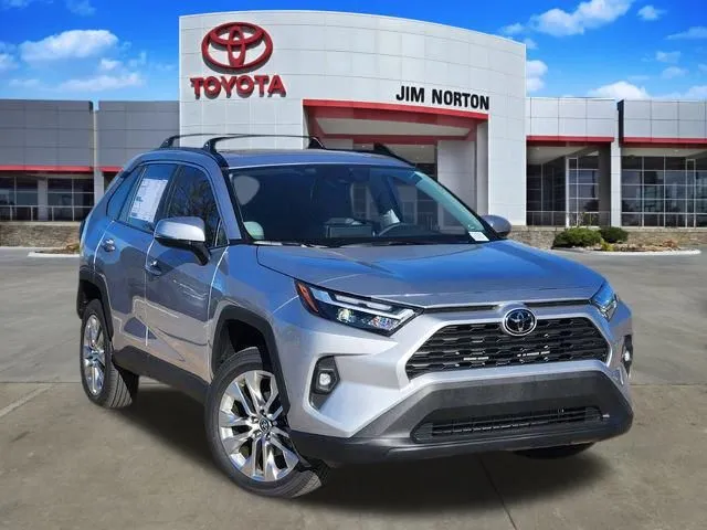 Silver 2025 Toyota RAV4 XLE Premium for sale in Tulsa, OK