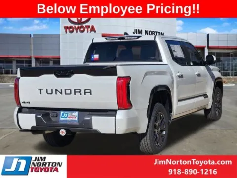 Another view of 2026 Toyota Tundra Platinum for sale in Tulsa, OK at Jim Norton Toyota